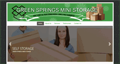 Desktop Screenshot of greenspringsministorage.com